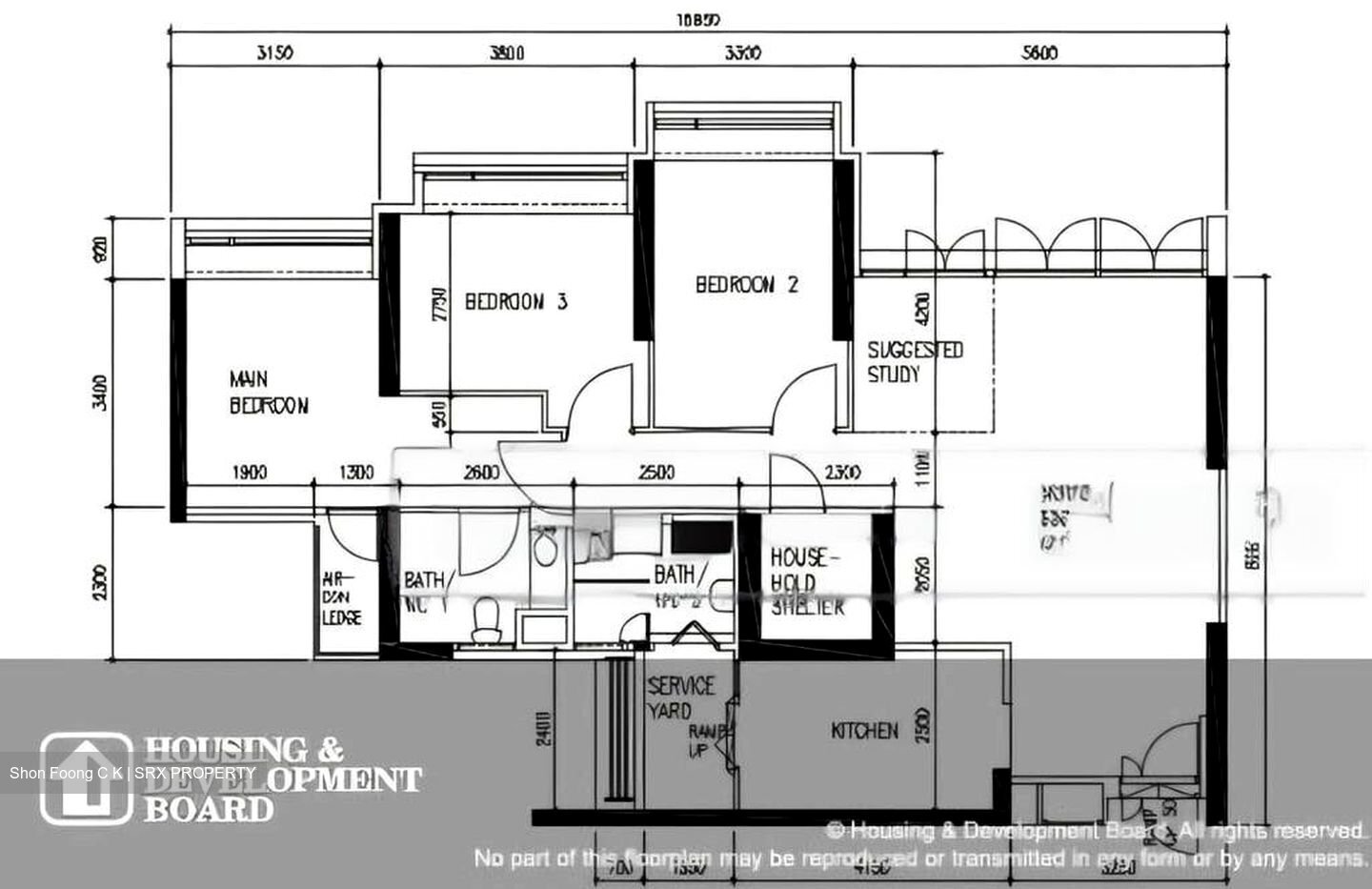 Blk 416 Casa Clementi (Clementi), HDB 5 Rooms #456395881